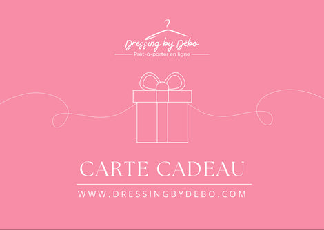 Carte-cadeau Dressing By Débo