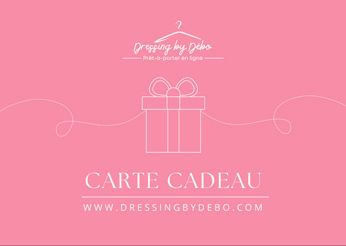 Carte-cadeau Dressing By Débo