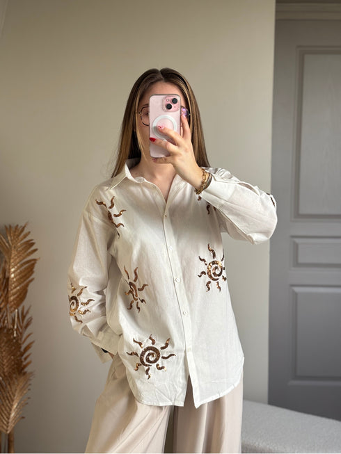 Chemise blanche SOLEIL