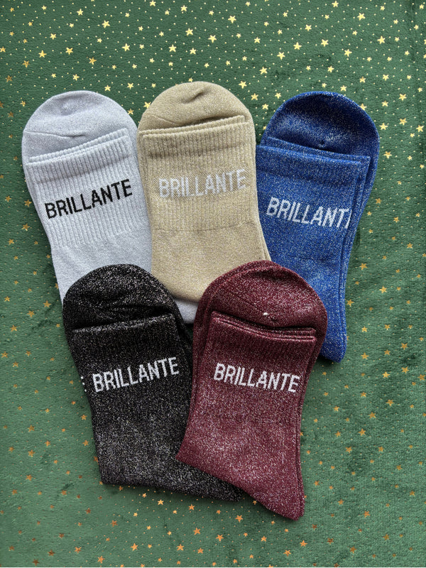 Chaussettes à paillettes "BRILLANTE" 36/41