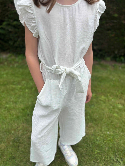 Combi-pantalon écru Lina (collection enfant)