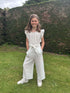 Combi-pantalon écru Lina (collection enfant)