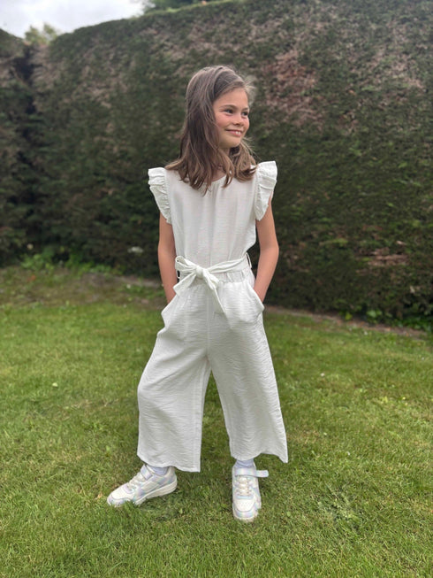 Combi-pantalon écru Lina (collection enfant)