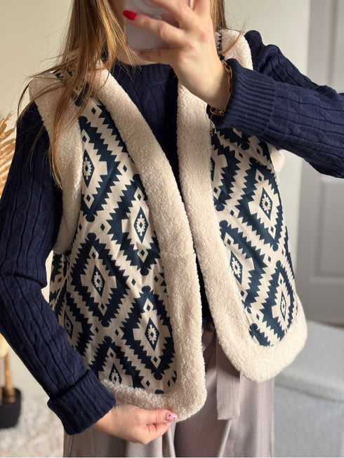 Gilet sans manches INES