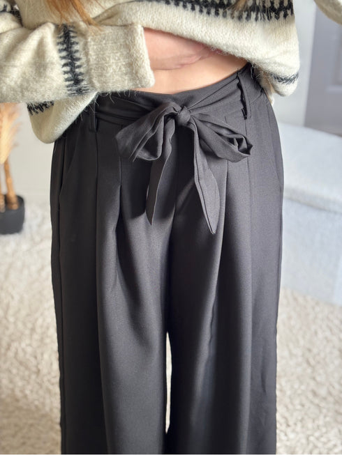 Pantalon fluide noir ROXY