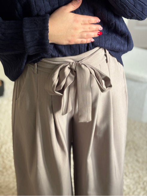 Pantalon fluide taupe ROXY