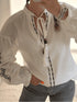 Blouse bohème blanche MADDY