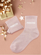 Chaussettes mi-hautes à paillettes "PRINCESSE” – 36/42