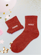 Chaussettes mi-hautes à paillettes "FEMME/FATALE” – 36/42