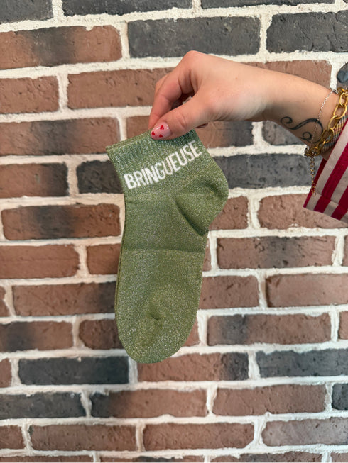 Socquettes à paillettes “BRINGUEUSE” – 36/42