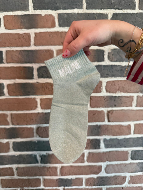 Socquettes à paillettes “MALÎNE” – 36/42