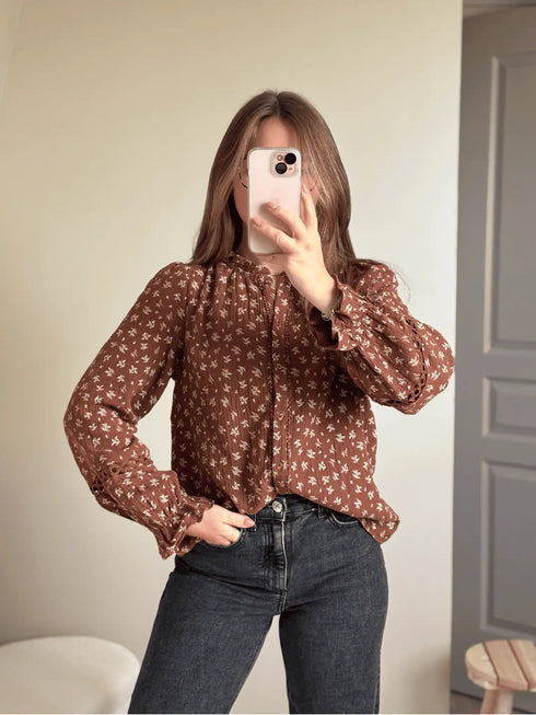 Chemise marron CHOCO