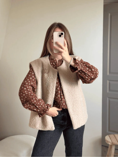 Chemise marron CHOCO