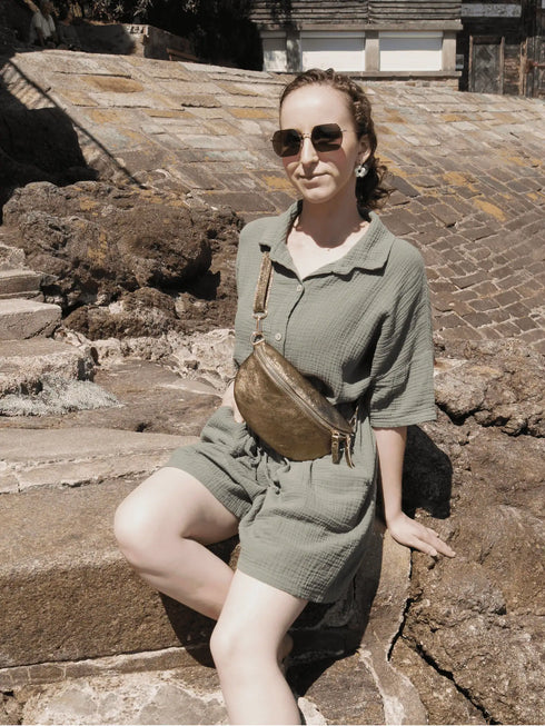 Combishort kaki IVANA