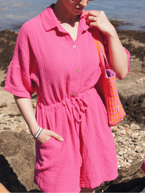 Combishort fuchsia IVANA