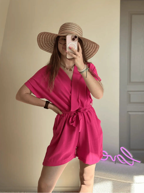 Combishort fuchsia BILLIE