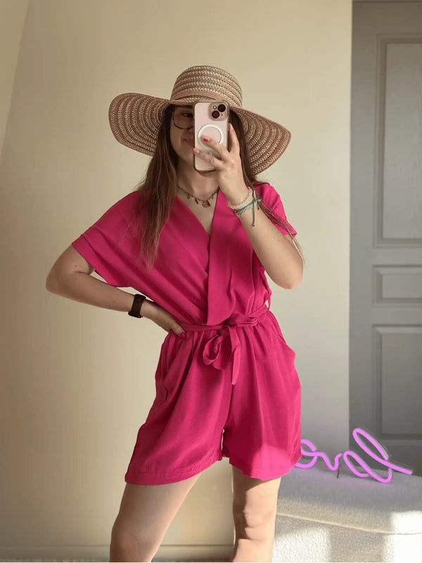 Combishort fuchsia BILLIE