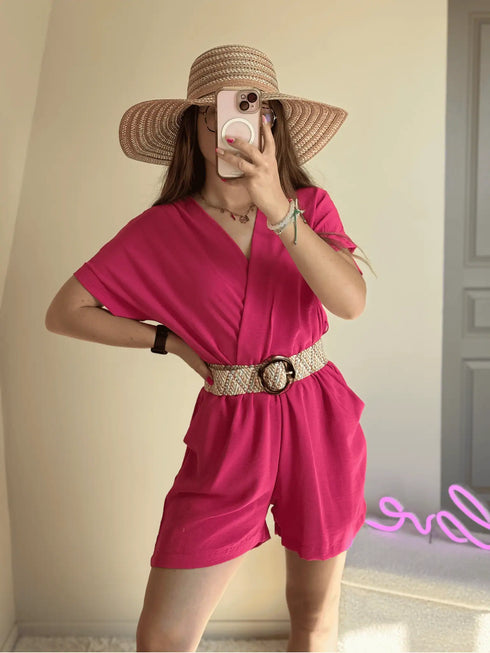 Combishort fuchsia BILLIE