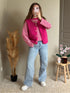 Gilet sans manches fuchsia ZOÉ