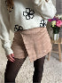 Jupe short beige ALBA