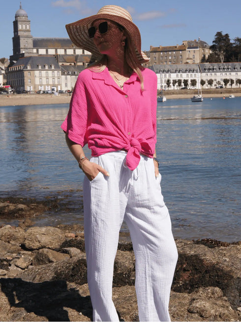 Pantalon blanc LISON