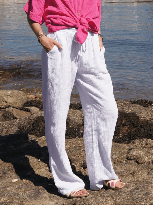 Pantalon blanc LISON