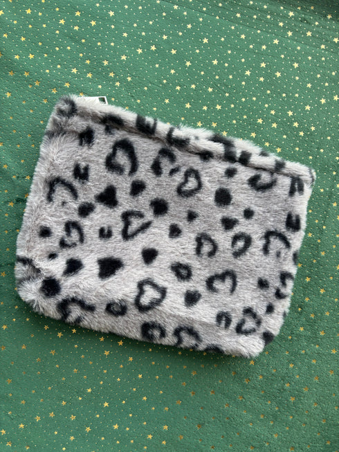 Pochette LEOPARD fausse fourrure