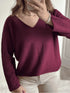 Pull bordeaux ENORA