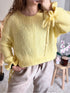 Pull jaune ÉLÉNA