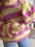 Pull rose/jaune LILA