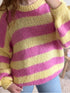 Pull rose/jaune LILA