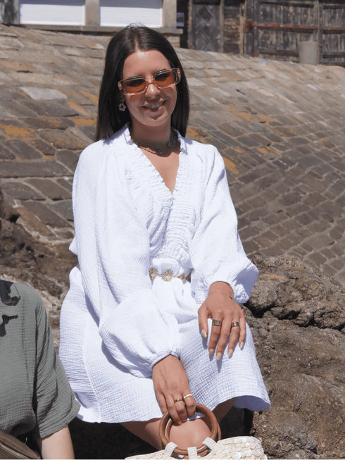 Robe blanche DORIANE