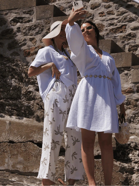 Robe blanche DORIANE