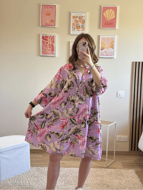 Robe lilas ARYA