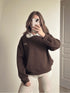 Sweat marron CUTIE