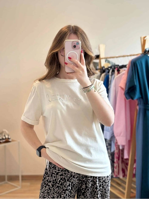T-shirt beige Nola