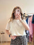 T-shirt beige Nola