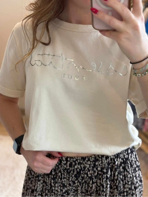 T-shirt beige Nola