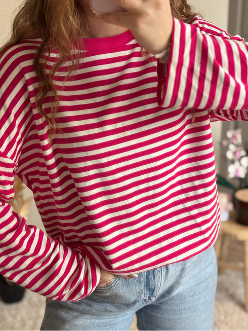 T-shirt rose/fuchsia SAM